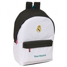 Real Madryt plecak sportowy z USB i z miejscem na laptopa double backpack 612554820