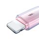 6. Kabel Joyroom S-A42 Crystal-Clear Series 3A USB-A - Lightning 1,2m - biały