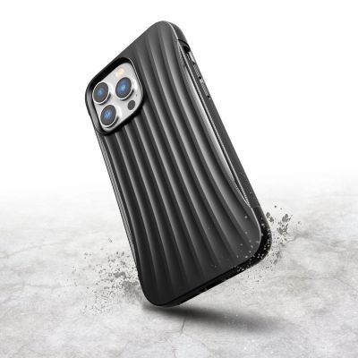 3. Raptic X-Doria Clutch Case etui iPhone 14 Pro Max pokrowiec plecki czarny