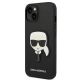 2. Etui Karl Lagerfeld Saffiano Karl's Head Patch na iPhone 14 Plus - czarne