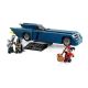 4. LEGO Super Heroes 76274 Batman z batmobilem kontra Harley Quinn i Mr. Freeze