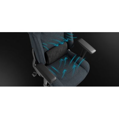 10. Fotel do gry GENESIS NFG-2245 Obite siedzisko