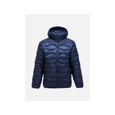 Kurtka męska puchowa męska Peak Performance M Helium Down Hood Jacket kolor granatowy