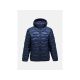 Kurtka męska puchowa męska Peak Performance M Helium Down Hood Jacket kolor granatowy
