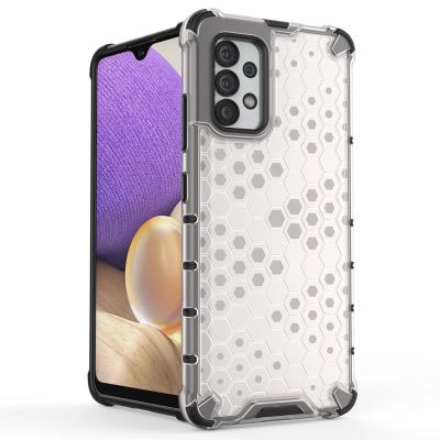 2. Honeycomb etui pancerny pokrowiec z żelową ramką Samsung Galaxy A13 5G przezroczysty