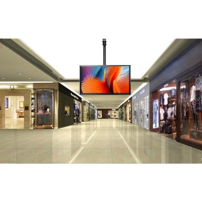 9. Techly ICA-CPLB 946S uchwyt do tablic informacyjnych 177,8 cm (70") Czarny