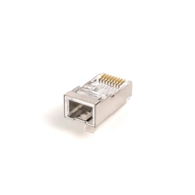 3. Wtyk RJ45 (8P8C) przelotowy, kat.6, ekranowany, AWG 26-24, opakowanie 100 szt.