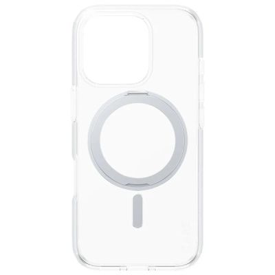 3. Etui CARE by PanzerGlass Feature Kickstand Case z MagSafe na iPhone 16 Pro - srebrne