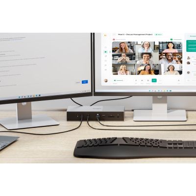 40. Kensington Stacja dokująca SD5000T5 EQ Thunderbolt 5 z potrójnym 4K i PD 140 W — Windows/macOS