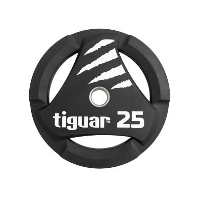 3. Talerz olimpijski tiguar PU 25 kg TI-WTPU02500