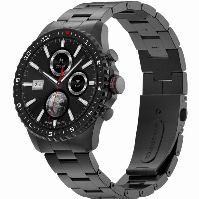 3. Smartwatch Męski GRAVITY GT16-2 Black / Czarna Bransoleta