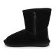 10. Buty BearPaw Emma Toddler Zipper Jr 608TZ Black Neverwet