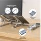 10. UNITEK PODSTAWKA POD LAPTOP SKŁADANA, ALUMINIUM