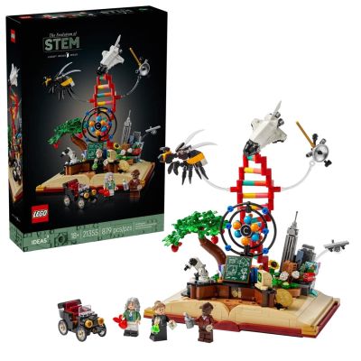12. LEGO 21355 Ideas - Ewolucja przedmiotów ścisłych