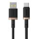 2. Kabel Baseus Dura USB-Typ C 60W 2m (czarno-złoty)