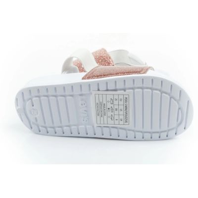 5. Levi's buty klapki dziecięce Pool S Mini dziewczęce sandałki brokatowe