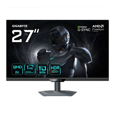 5. GIGABYTE G27Q2 monitor komputerowy 68,6 cm (27") 2560 x 1440 px Quad HD LED Czarny