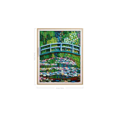 17. LEGO Art 31220 - Claude Monet: Most nad stawem z liliami wodnymi