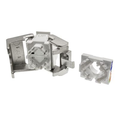 2. ALANTEC Moduł keystone RJ45 beznarzędziowy STP kat.6A PoE+