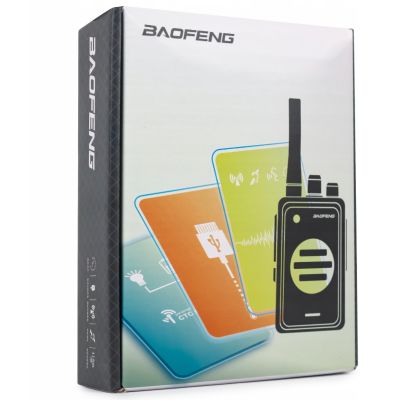 18. Krótkofalówka Baofeng BF-T25E zielona, 2 sztuki