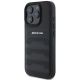 2. Etui AMG Leather Debossed Lines Black Logo na iPhone 16 Pro Max - czarne