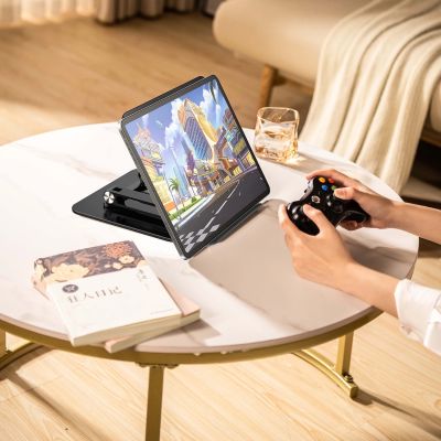11. Podstawka pod laptopa, tablet Wozinsky WRS-CPY84SB 360 aluminiowa + Gratis! podstawka do smartfona - czarna