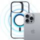9. Etui 3mk Satin Armor MagCase z MagSafe iPhone 16 Pro Max - przezroczyste z czarną ramką