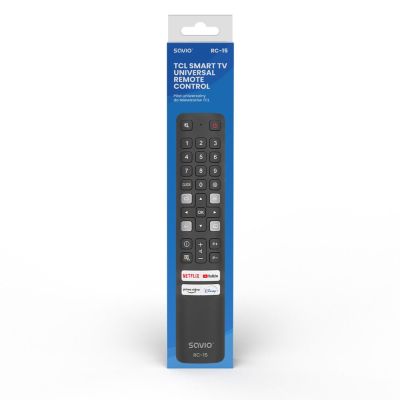 11. SAVIO PILOT UNIWERSALNY DO TV /ZAMIENNIK DO TV TCL - SMART TV RC-15