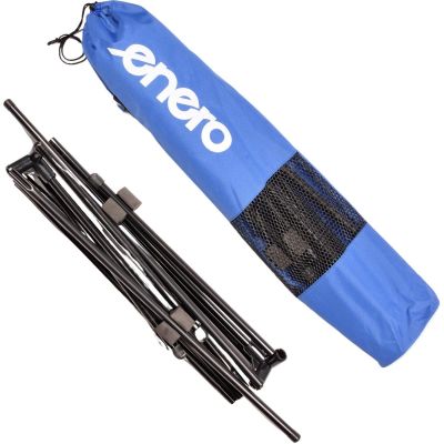 9. SIATKA ZE SŁUPKAMI ENERO 310X73CM 2W1 DO TENISA ZIEMNEGO, SIATKONOGI