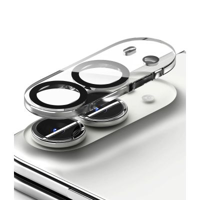 2. Szkło hartowane na aparat Ringke Camera Full Cover 2-Pack na iPhone Duo - czarne