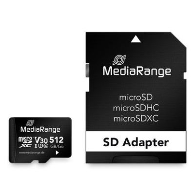 MediaRange MR947 pamięć flash 512 GB MicroSDXC UHS-I Klasa 10
