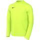 Koszulka dla dzieci Nike Dri-Fit Park VIII longsleeve limonkowa HV8239 702