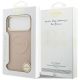 8. Etui Guess Peony Hot Stamp MagSafe na iPhone 17 Pro Max - różowe