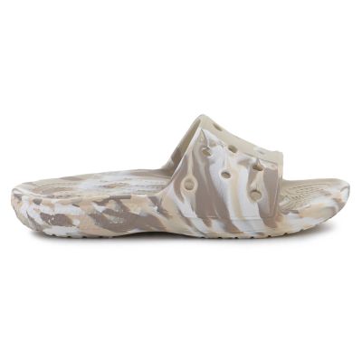 11. Klapki Crocs Classic Marbled Slide 206879-2Y3