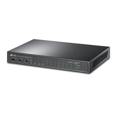 3. TP-Link TL-SL1311MP przełącznik sieciowy Nie zarządzany Fast Ethernet (10/100) Obsługa PoE Czarny
