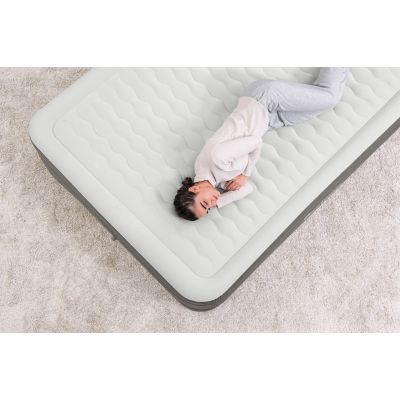 24. Bestway 69050 / 23 dmuchany materac Podwójny materac Szary, Biały Unisex