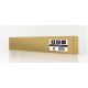 8. GEMBIRD LISTWA ZASILAJĄCA RACK (PDU) 9 GNIAZD FR, 1U, 16A, WTYK FR, 2M