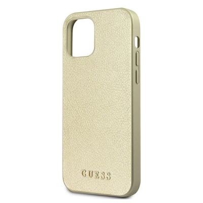 7. Etui Guess Iridescent na iPhone 12 Pro Max - złote