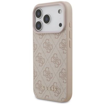 2. Etui Guess 4G Classic na iPhone 17 Pro / 18 Pro - różowe