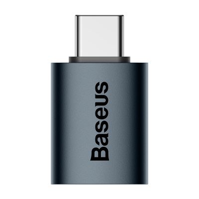 2. Adapter Baseus Ingenuity Series z USB-C do USB-A 10Gb/s - niebieski