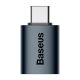 2. Adapter Baseus Ingenuity Series z USB-C do USB-A 10Gb/s - niebieski