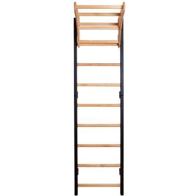 7. DRABINKA GIMNASTYCZNA DREWNIANO METALOWA Z DREWNIANYM DRĄŻKIEM BENCHK 711W