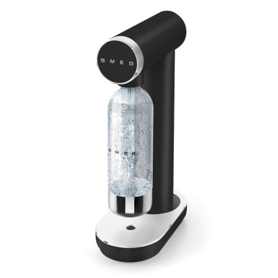 10. Smeg Wassersprudler SKC01BLM, 800ml Flasche, Mattschwarz