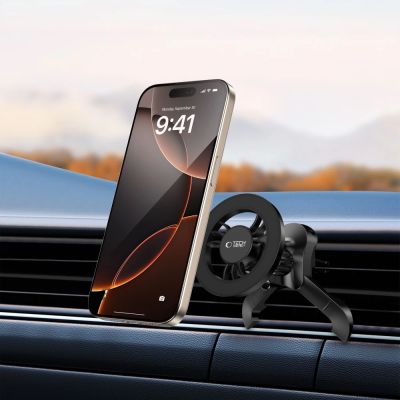 8. Uchwyt samochodowy Tech-Protect N56 Magnetic MagSafe do montażu do kratki nawiewu - czarne