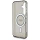 7. Etui Guess Rhinestones Printed Classic Logo MagSafe Samsung Galaxy S25 czarny