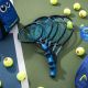 4. Rakieta do tenisa ziemnego Head Novak 23 cv3 3/4 w pokrowcu czarno-niebieska 235014 SC06