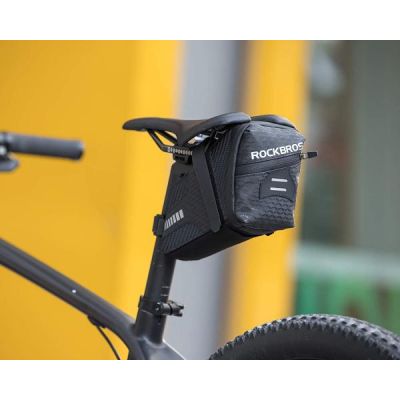 5. Rockbros torba podsiodłowa 1,5l, czarna