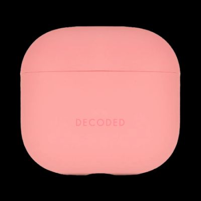 Etui Decoded Silicone Aircase na AirPods 4 - różowe