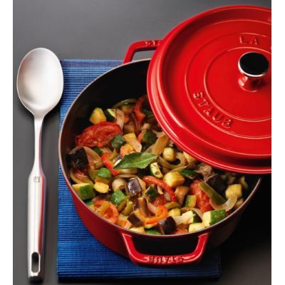 2. Garnek żeliwny okrągły wysoki STAUB 40502-285-0 - czarny 4.8 ltr