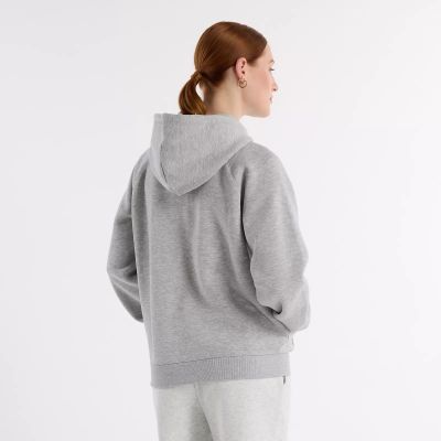 2. Bluza New Balance Sport Fleece Logo Full Zip W WJ43525AG